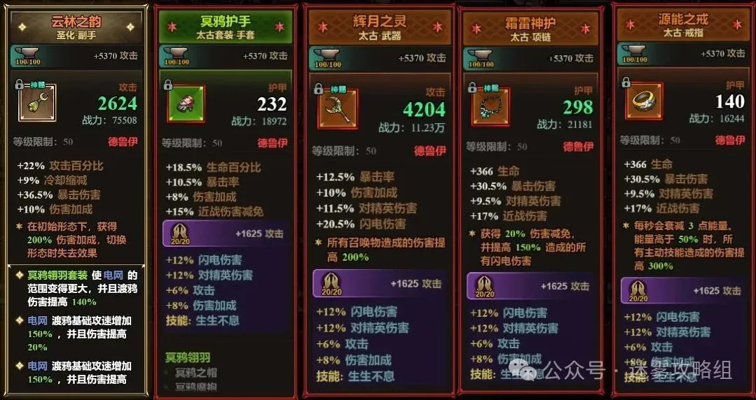 迷雾大陆s7德鲁伊电鸦流玩法攻略