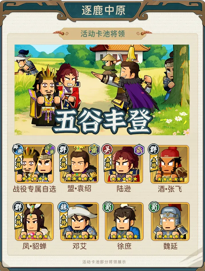 指尖无双端午节活动卡池预测