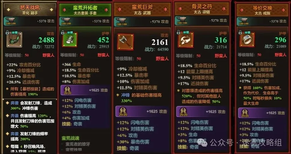 迷雾大陆s7各职业冲层流派bd推荐