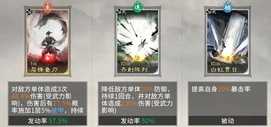 三国天下归心吕布技能详解 吕布强度深度剖析