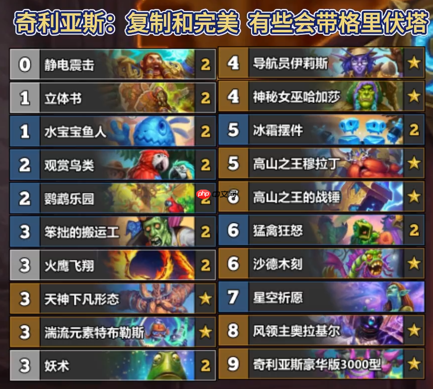 炉石传说标准中速萨卡组最强搭配指南