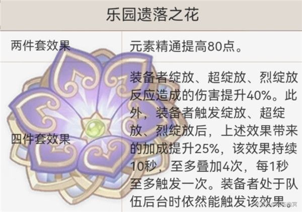 原神绮良良圣遗物如何搭配 原神绮良良圣遗物如何搭配