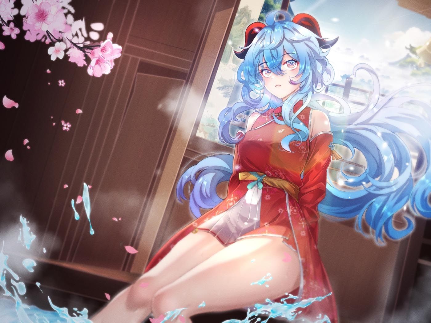 原神▽角色不遮副乳甘雨大全 原神▽角色不遮副乳甘雨大全
