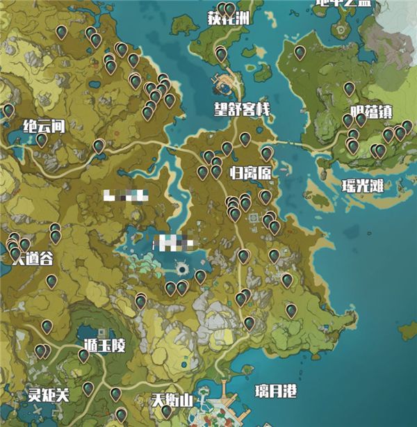 原神蜥蜴尾巴采集点位全攻略