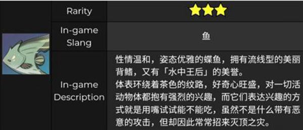 原神流纹茶蝶鱼全图鉴详解 原神流纹茶蝶鱼全图鉴详解