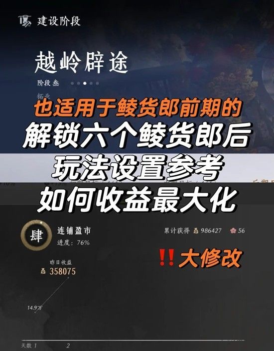 燕云十六声鲮货郎攻略 鲮货郎卖货收益最大化技巧 燕云十六声鲮货郎攻略 鲮货郎卖货收益最大化技巧
