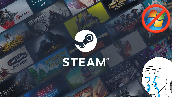 时代的眼泪!Steam将彻底告别Win7与32位系统用户 时代的眼泪!Steam将彻底告别Win7与32位系统用户