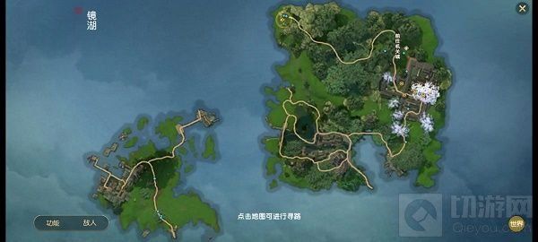 秦时明月世界一线天位置在哪 风物志解锁一线天坐标全攻略