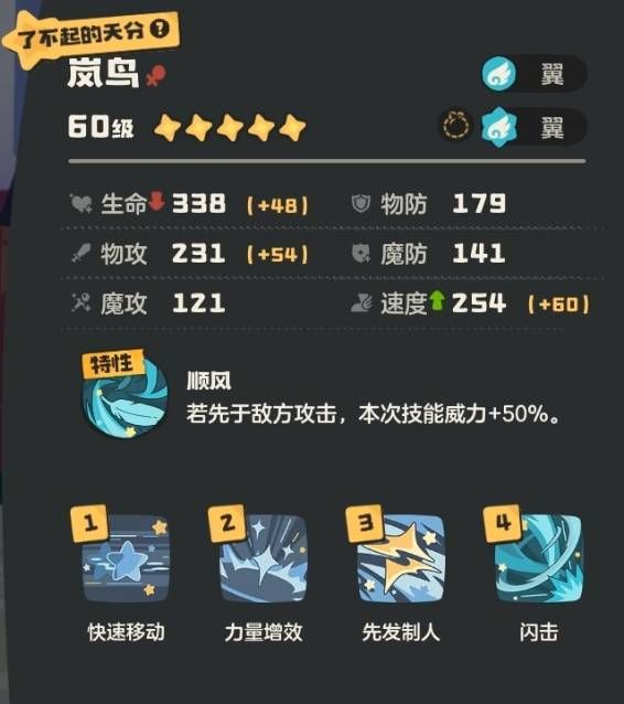 《洛克王国世界》翼王队技能搭配分享 《洛克王国世界》翼王队技能搭配分享
