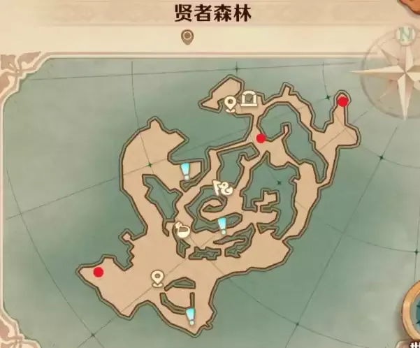 森之国度-秘宝铃全地图坐标位置指南 森之国度-秘宝铃全地图坐标位置指南