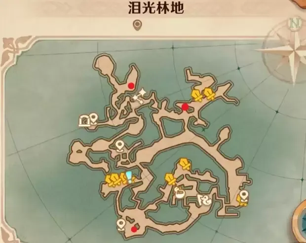 森之国度-秘宝铃全地图坐标位置指南 森之国度-秘宝铃全地图坐标位置指南