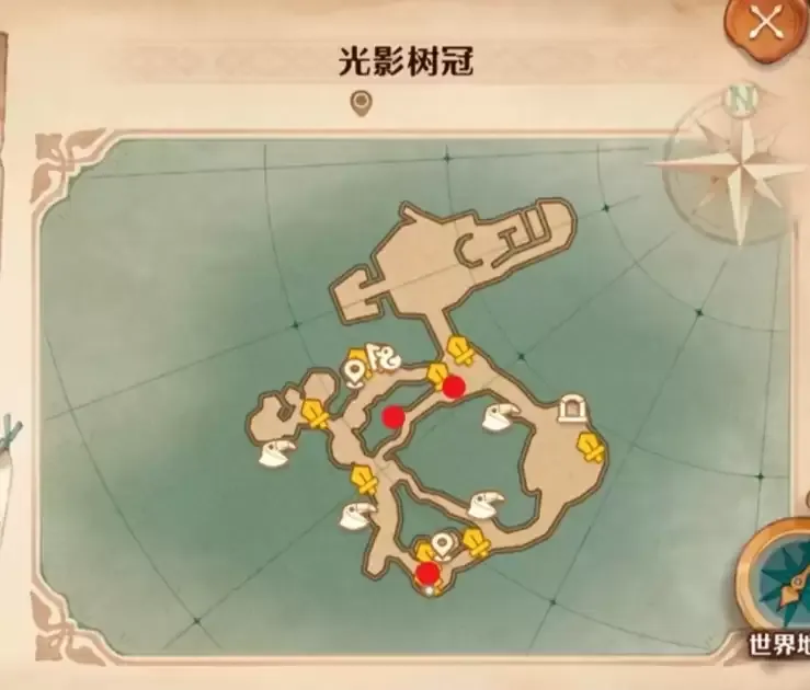森之国度-秘宝铃全地图坐标位置指南 森之国度-秘宝铃全地图坐标位置指南
