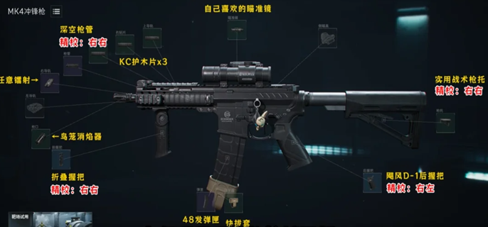 三角洲行动mk4怎么改-mk4改枪码分享